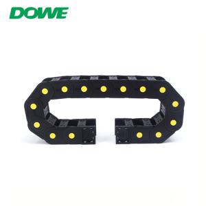 China Black Plastic Drag Chain Cable Carrier 1M Multicore Screened wholesale