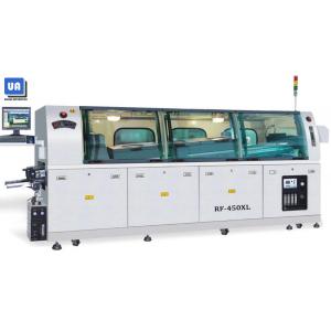 China CE 3P AC220V Wave Soldering Equipment 450mm Conveyor Step Motor Control supplier