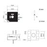 China 3.5x2.8x1.8mm IR Diode Plastic Sealed 650nm IR SMD Transmitter For Optical Switches wholesale