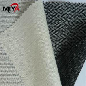China White 40Dx150D Suit Fusible Interlining Fabric supplier