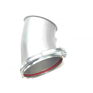 China Hot Dipped Galvanized Pipe Repair Clamp Locking Ring Quick Release For Metal Duct supplier