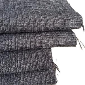 300D 275gsm Cationic Polyester Jacquard Slub Chenille Fabric for Furniture Upholstery