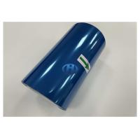 China 50 μm Polyester Blue Film, Silicone Release Film Easy Peeloff Without Residuals on sale