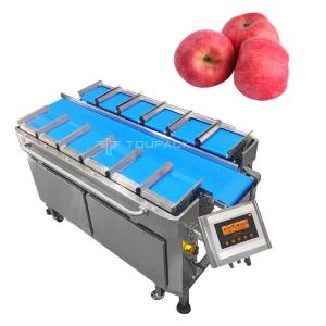 Pear Apple Weighing Fruit Combination Scale 12 Head Hand Loading Weighing Machine