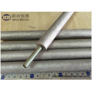 China Aluminum Heater Treater Anode rod provide maximum performance in seawater supplier