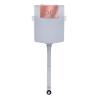 China Customized HDPE Slimline In Wall Cistern Back To Wall Cistern Space Saving wholesale