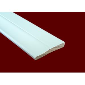Residential White Decorative Casing Molding 100% Cellular PVC