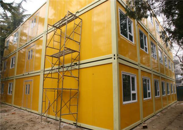 Cost Effective And Galvanized Three Storeys Demountable Container Building For