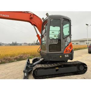 China Hitachi ZX55 Excavator Compact and Flexible Design for Easy Operation and Maneuverability wholesale