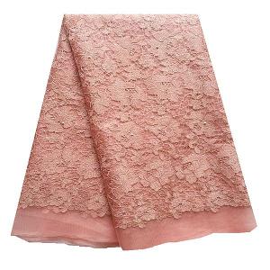 Hot wholesale nigeria french lace dress french lace/ african tulle lace fabric for women