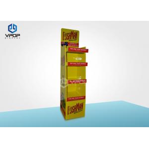 China Colorful Printing Cardboard Display Shelves Professional For Baby Beverages supplier