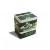 Pvc Window Green Tea Tin Boxes With Lids , Loose Tea Containers PMS Printing