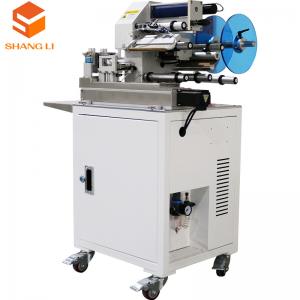 China Wire Label Applicator for Self-Adhesive Leather Label Machines in Cable Tag Printing supplier