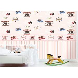 Colourful Kids Bedroom Wallpaper Non - Toxic For Boys / Girls , Free Samples