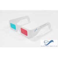 China Cheap Red Cyan 3D Glasses Anaglyph For Normal TV 3D Movies 3D Pictures on sale