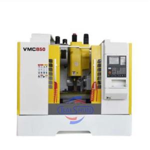 China VMC850 Centro de mecanizado vertical CNC con 5 ejes BT40 huso wholesale