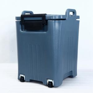 Insulated Square Soup Transport Containers 45L With Wheels