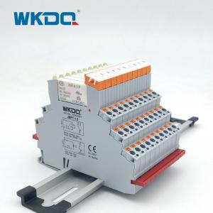 China DC Solid State Terminal Block Relay Ultra Thin BPT Intermediate Din Rail Relay supplier