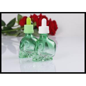 30ml Skull Shape Glass Dropper Bottle E Liquid E Juice Glass Bottle