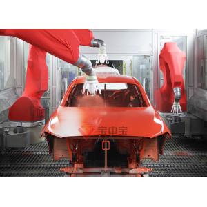 Auto Body Painting Line Robot Automatic Line Painting Equipment For Brand Cars Producing