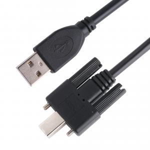 China UL Printer Connector Cable Usb 2.0 Type A To Type B Locking supplier