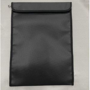 China Silver Fireproof File Bag Non Irritating Fiberglass 1000℉ 17x27cm supplier