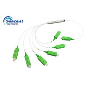 1x6 Plc Fiber Optic Splitter / Fiber Optic Audio Cable Splitter