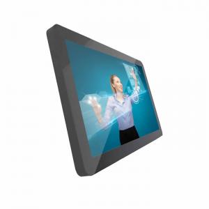 China Flat Panel 19 Industrial Panel PC , Capacitive Touch Rugged All In One PC Fanless Wall Mounted supplier