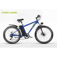 26 Inch Aluminum Electric Mountain Bicycle 25km/h With Shimano Derailleur