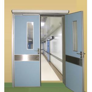 Hygienic HPL Pharmaceutical Clean Room Door , Operating Room Doors Encircle Frame