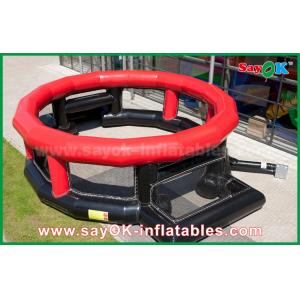 Kids Inflatable Games Inflatable Football Game Bubble Ball Field / Soccer Field Cage 3 Years Warranty