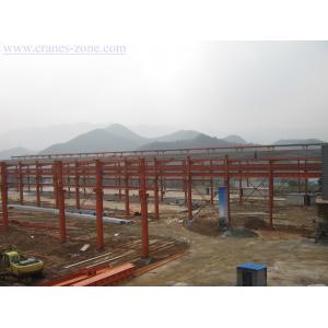 Wide Span Pre-Engineering Industrial Steel Buildings Frame , Movable Container House