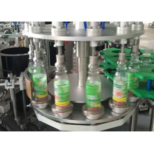 China 8 KW Automatic  Hot Melt Glue Wine Bottle, pet bottle Labeling Machine, Label machine supplier
