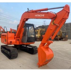 China 耐久性6トンの水力レールHitachi 60 中古掘削機,低価格と良い掘削パー wholesale