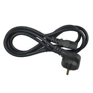 China 3 Wire 3Pin Plug To IEC C13 Female EU Power Cord 16a 250v For Hair Dryer supplier