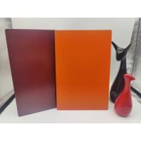 China Heat Insulation Fire Rated ACP Sheets 6.0mm Thickness 0.3mm Aluminium Board Panel Stone Grain Surface on sale