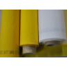 Low Elasticity 43T Polyester Screen Printing Mesh For Textile Printing , 65 Inch