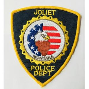 Custom logo patch Police embroidery patches from green tree gifts