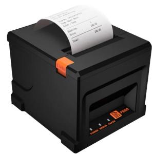 China 24V Input Power Supply 80mm Width Thermal Printer with Automatic Cutter and USB/LAN/BT Port supplier