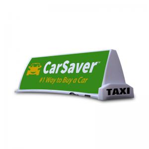 China Sunproof 27cm Middle Led Taxi Signs Taxi Top Sign PP Full Magnet supplier