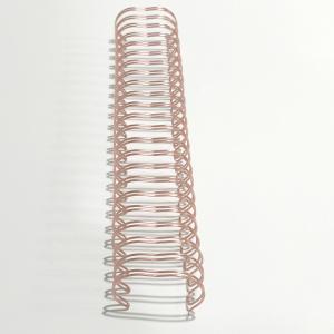 China el espiral del lazo del doble del grueso del alambre de 0.8m m ata con alambre los materiales de O para las imprentas supplier