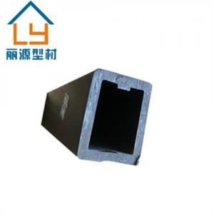 Rectangle UPVC Building Materials Profile UPVC Door Construction Customized