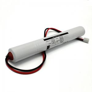 Ni Cd Rechargeable Battery Packs C2500mah 4.8V For Emergency Lighting