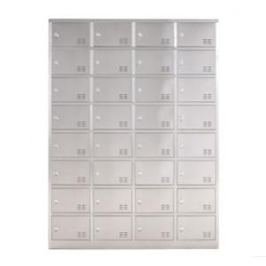 32 Door High School Lockers , Cold Rolled Steel Medicine Display Cabinets & Lockers