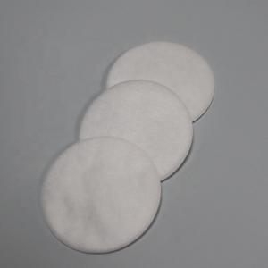 China Round Electrostatic Cotton Bacterial Viral Filter Paper 0.98mm supplier