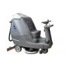 Compact Ride On Floor Sweeper , House Concrete Floor Cleaner Machine