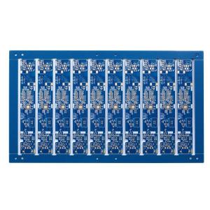 Blue Solder Resist Quick Turn PCB Boards Fabrication FR4 IT180 TG180