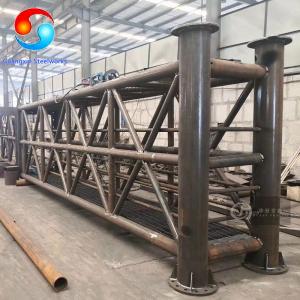 Gantry Frame Q345 Galvanized Steel Structures For Traffic Signs