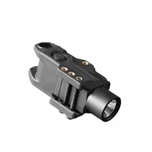 China Pistol 510 Nm Rechargeable Tactical Flashlight For Guns 450 Lumen 15mm To 30m supplier