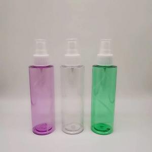 China 150ml flat shoulder plastic bottle with cap/spray pump supplier
